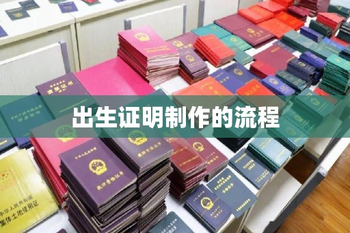 枣庄出生证明制作的流程